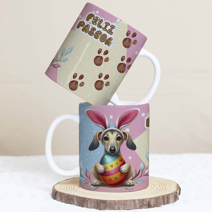 30 Artes para Caneca Páscoa Pets Arquivos em Jpg  19