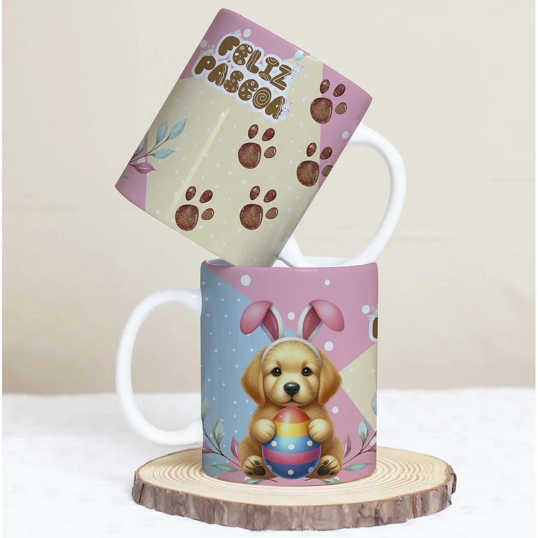 30 Artes para Caneca Páscoa Pets Arquivos em Jpg  20