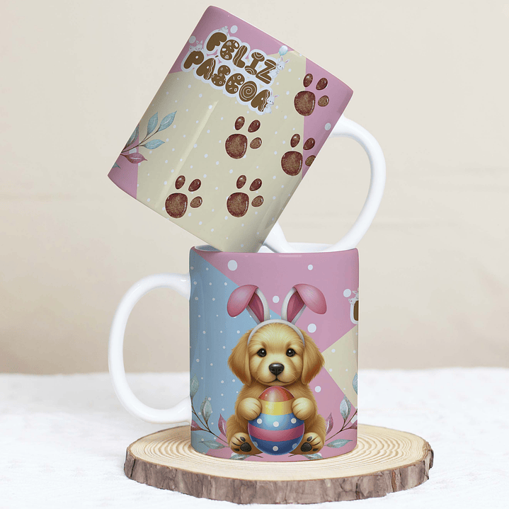 30 Artes para Caneca Páscoa Pets Arquivos em Jpg  20