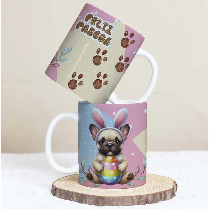 30 Artes para Caneca Páscoa Pets Arquivos em Jpg  27