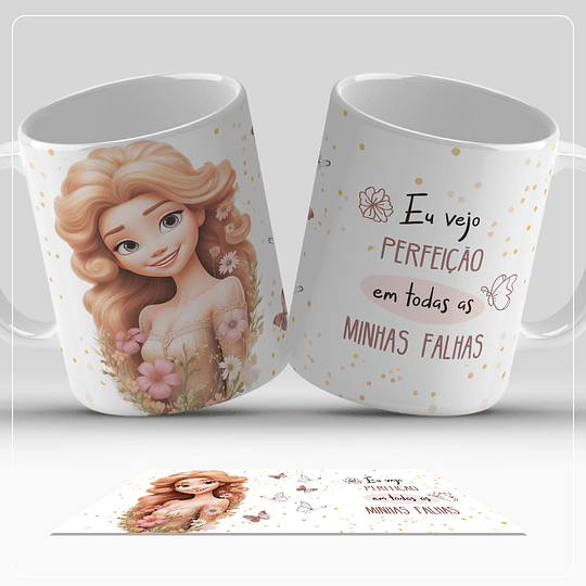 8 Artes para Caneca Empoderamento Feminino Arquivos em Jpg 