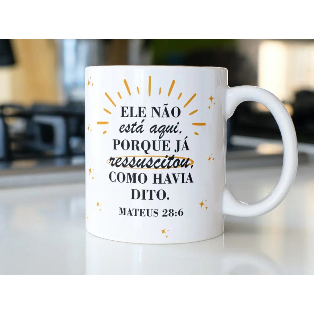 11 Artes para Caneca Páscoa Ele Vive Arquivos em Jpg 2