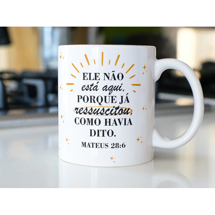 11 Artes para Caneca Páscoa Ele Vive Arquivos em Jpg 2