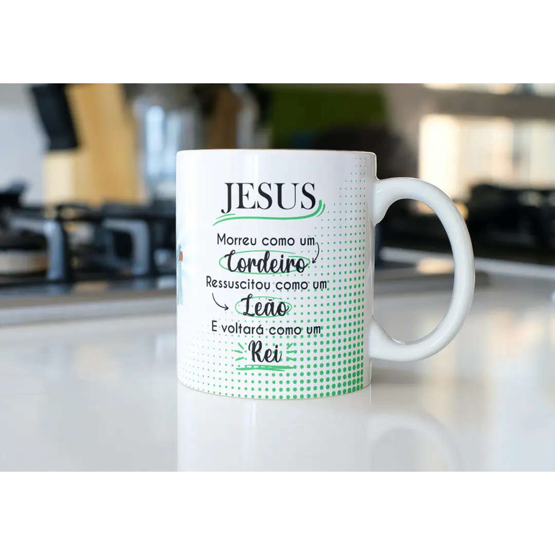 11 Artes para Caneca Páscoa Ele Vive Arquivos em Jpg 7