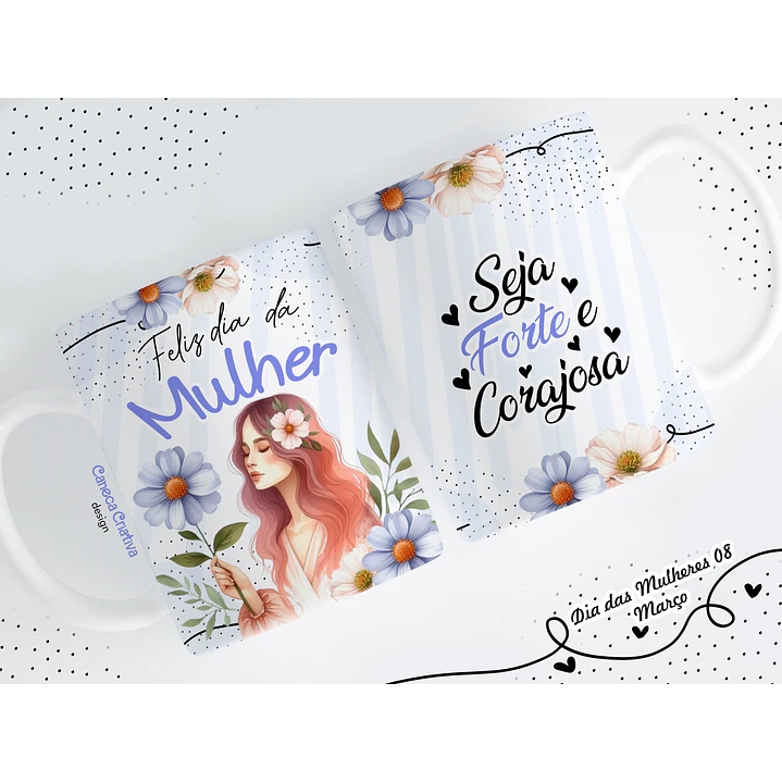 12 Artes para Caneca Dia das Mulheres Arquivos em Jpg 6