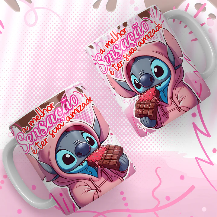 12 Artes para Caneca Páscoa Stitch Arquivos em Jpg 12
