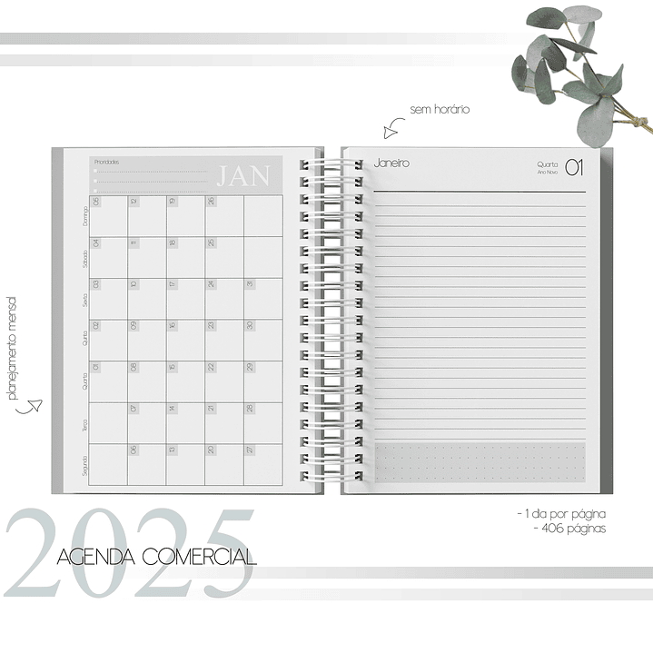Arquivo Agenda Comercial Datado 2025 em Pdf   3