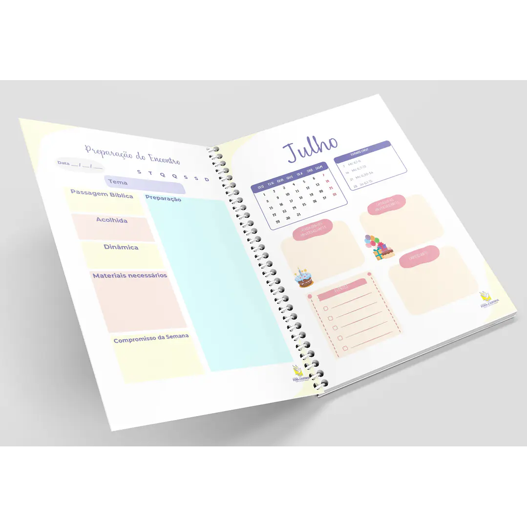 Arquivo Agenda Planejamento Catequista em Pdf 7
