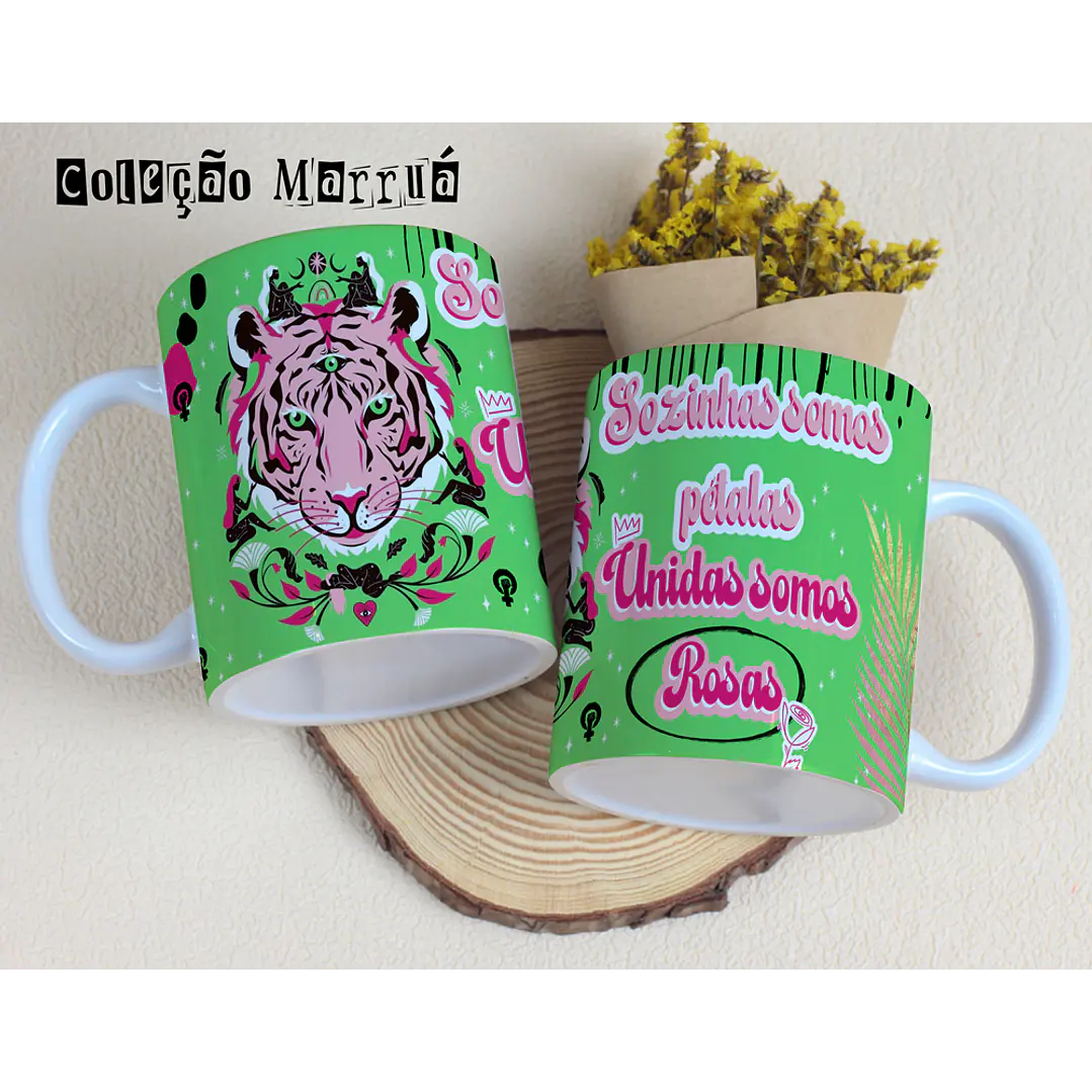 8 Artes para Caneca Dia das Mulheres Marrua Arquivos Editável  2