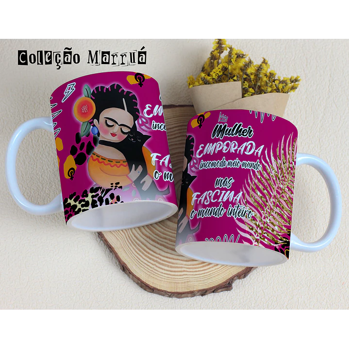 8 Artes para Caneca Dia das Mulheres Marrua Arquivos Editável  4