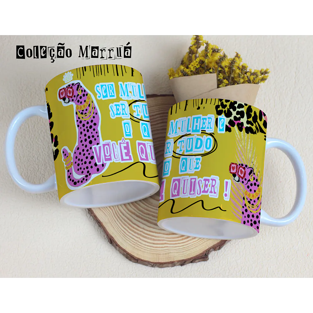 8 Artes para Caneca Dia das Mulheres Marrua Arquivos Editável  6