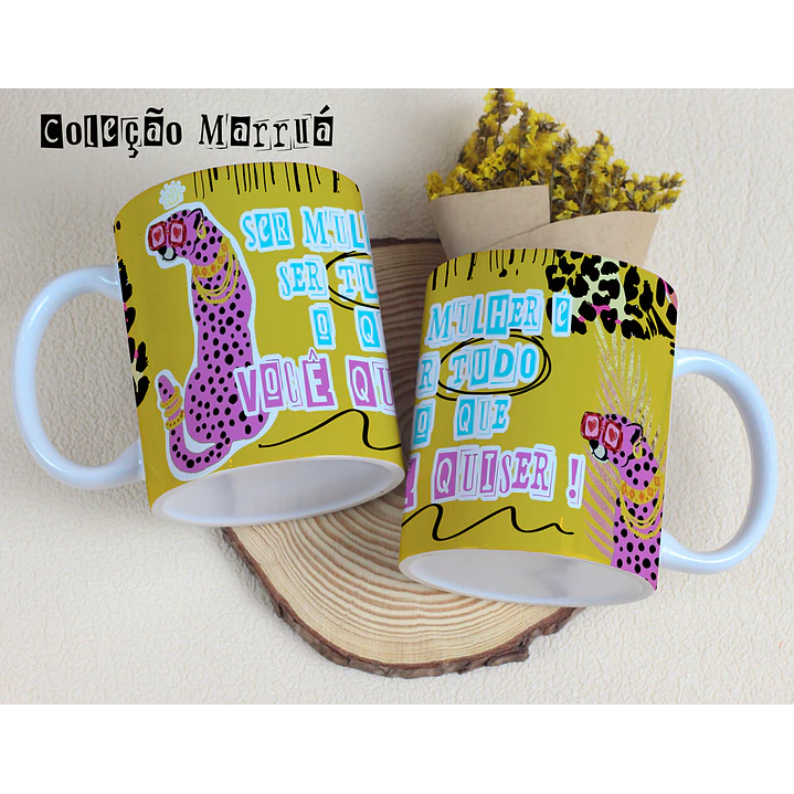 8 Artes para Caneca Dia das Mulheres Marrua Arquivos Editável  6