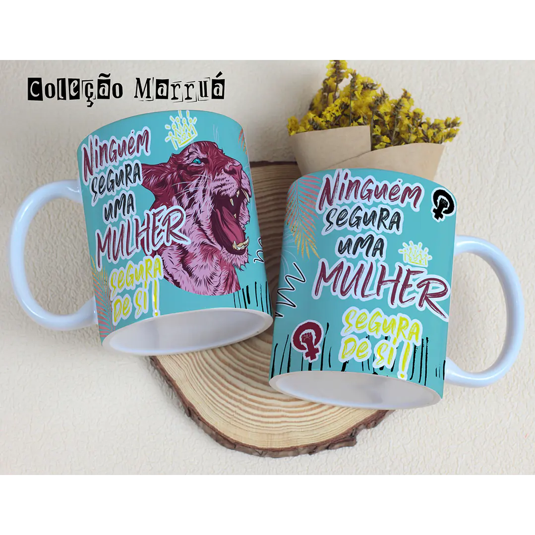 8 Artes para Caneca Dia das Mulheres Marrua Arquivos Editável  7