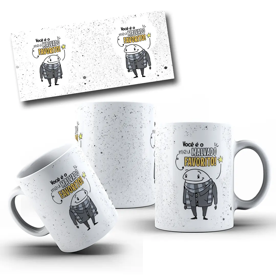 Arte Caneca Você é Meu Malvado Favorito Arquivo em Jpg 1