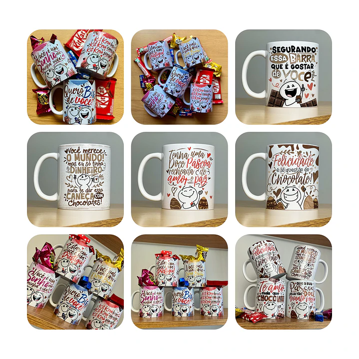 13 Artes para Caneca Páscoa em Jpg 1