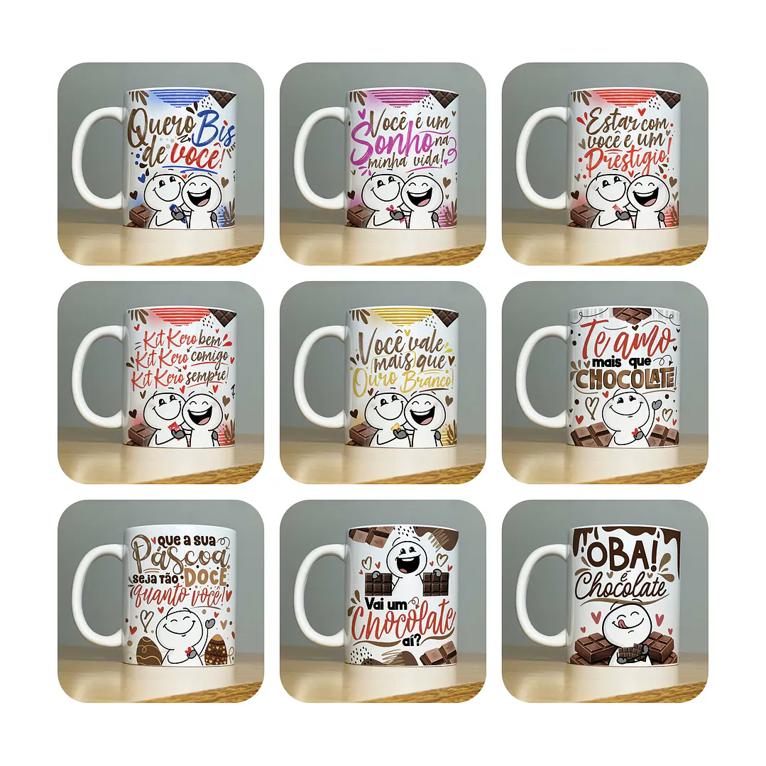 13 Artes para Caneca Páscoa em Jpg 2