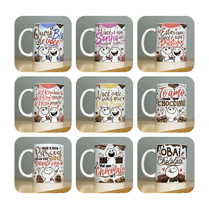 13 Artes para Caneca Páscoa em Jpg 2