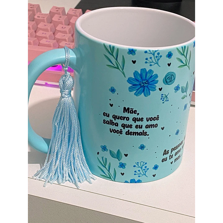 Arte Caneca Mãe quero que você saiba Arquivo em Jpg  3
