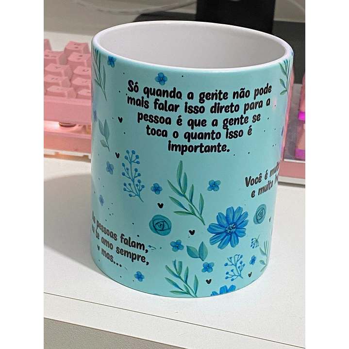 Arte Caneca Mãe quero que você saiba Arquivo em Jpg  5