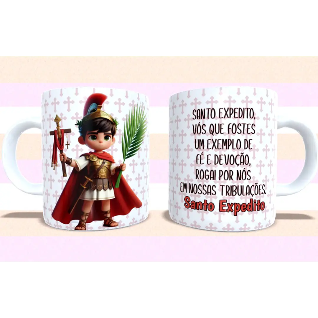 5 Arte para Caneca Santinhos cute Arquivo em Jpg  1
