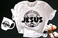 6 Arte para Camisa Jesus Religião Arquivo em Png - Thumbnail 3