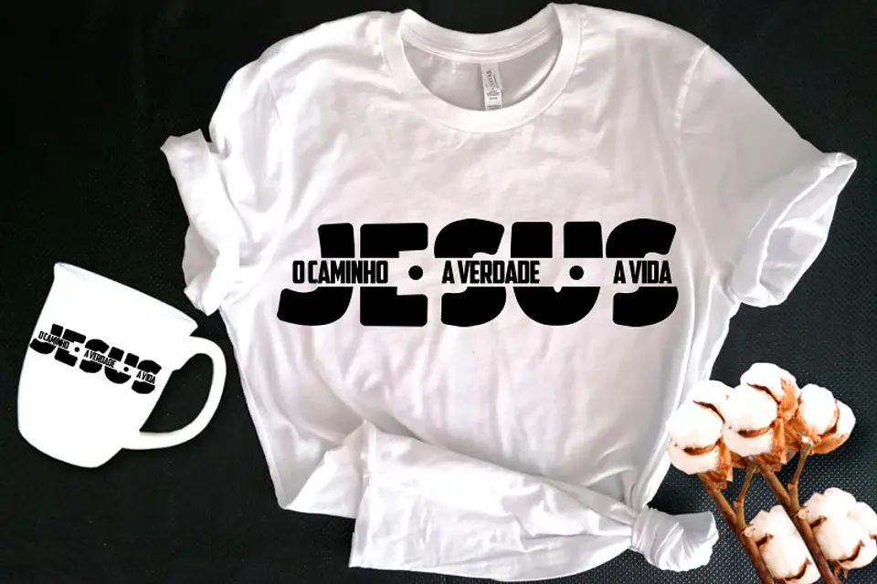 6 Arte para Camisa Jesus Religião Arquivo em Png 5