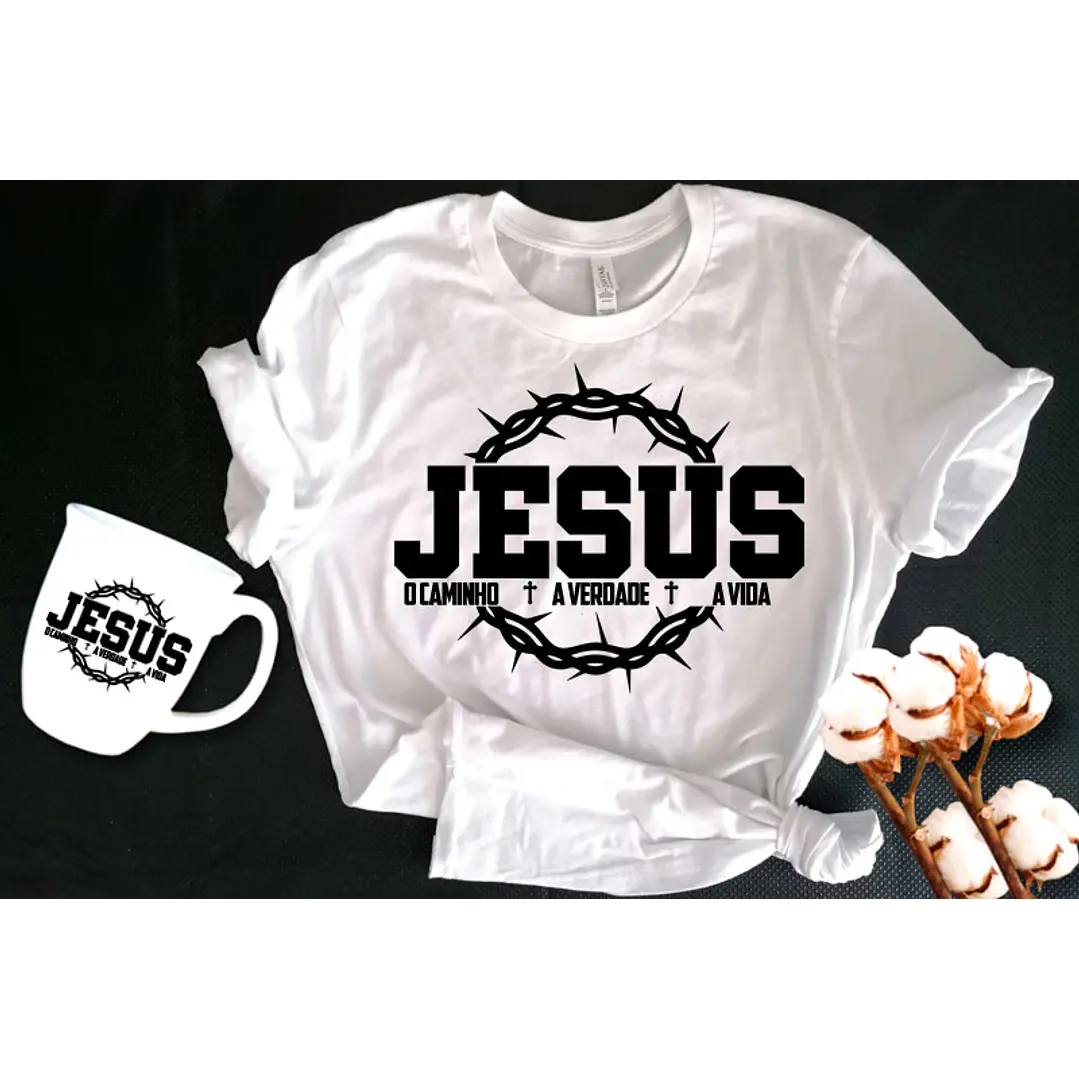6 Arte para Camisa Jesus Religião Arquivo em Png 6