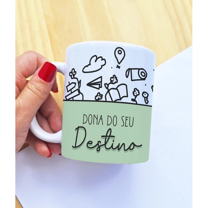 6 Arte para Caneca Mulher Dona Arquivo em Jpg   4