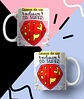 20 Arte para Caneca Supers Familia Arquivo em Jpg - Thumbnail 3