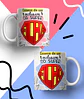 20 Arte para Caneca Supers Familia Arquivo em Jpg - Thumbnail 10