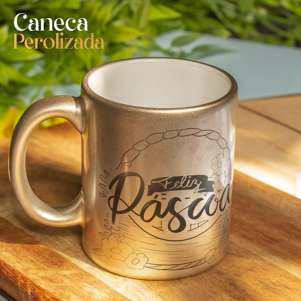 22 Arte para Caneca Páscoa Happy Arquivo em Jpg  1