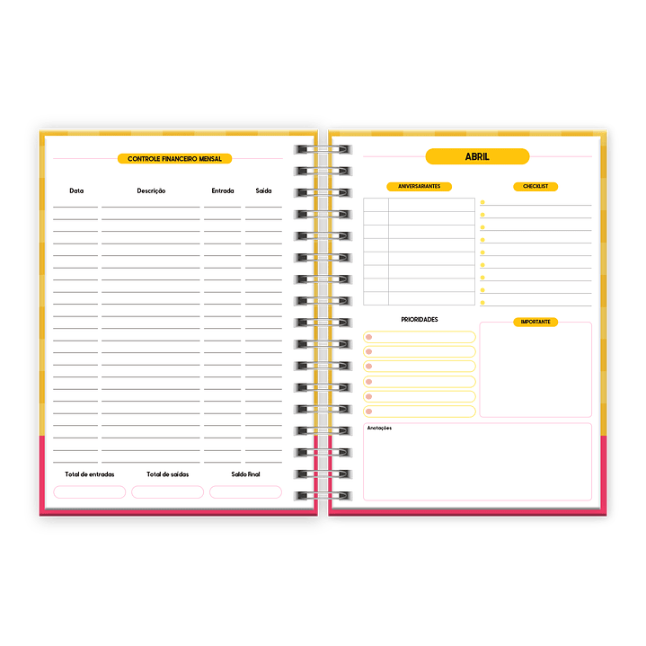 Arquivo Agenda Planner Sonhos 2024 em Pdf   7