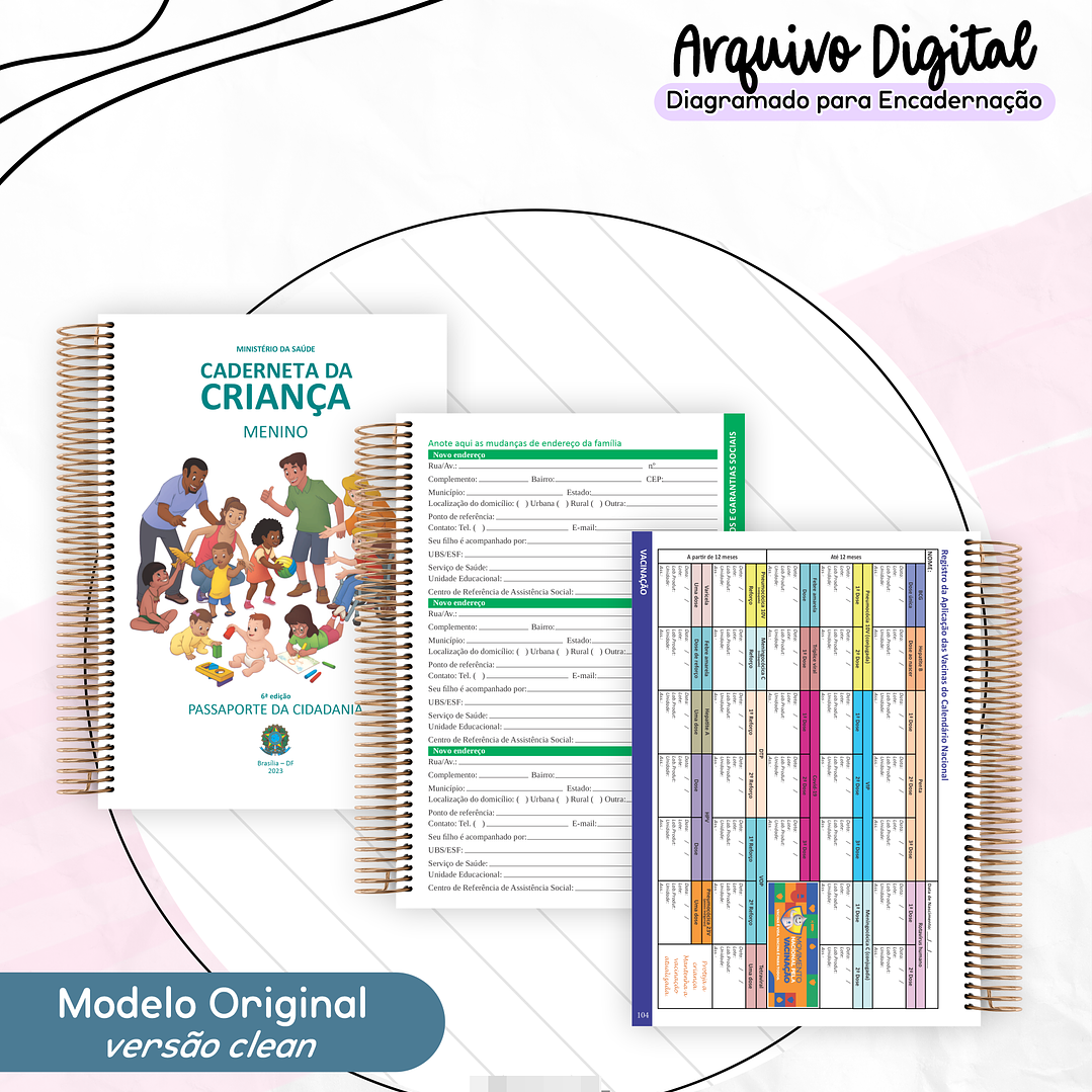 Arquivo Cadernetas da Saúde em Pdf 3