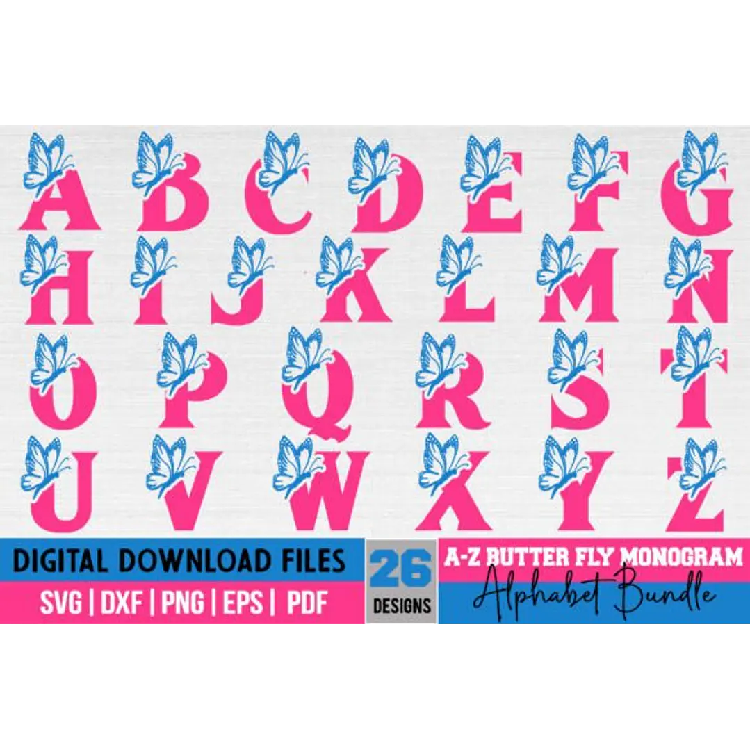 Kit Digital Alfabetos em Png  22
