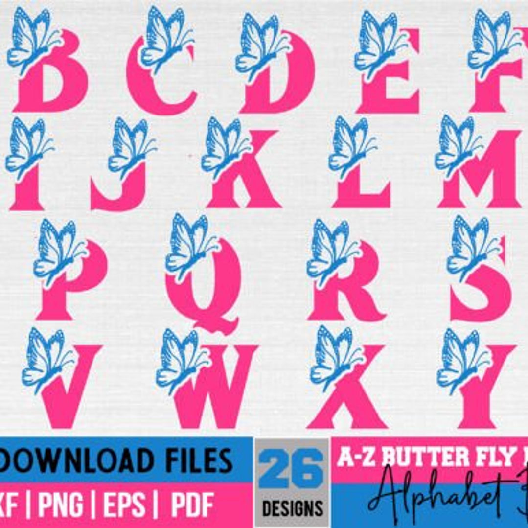 Kit Digital Alfabetos em Png  22