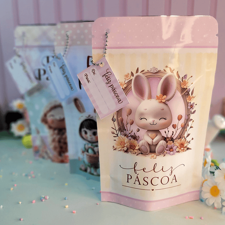 Kit Digital Mimos Doce Páscoa em Png 7