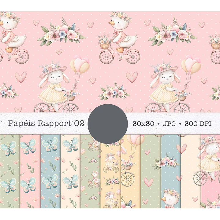 Kit Digital Primaveira Spring Time em Png  4