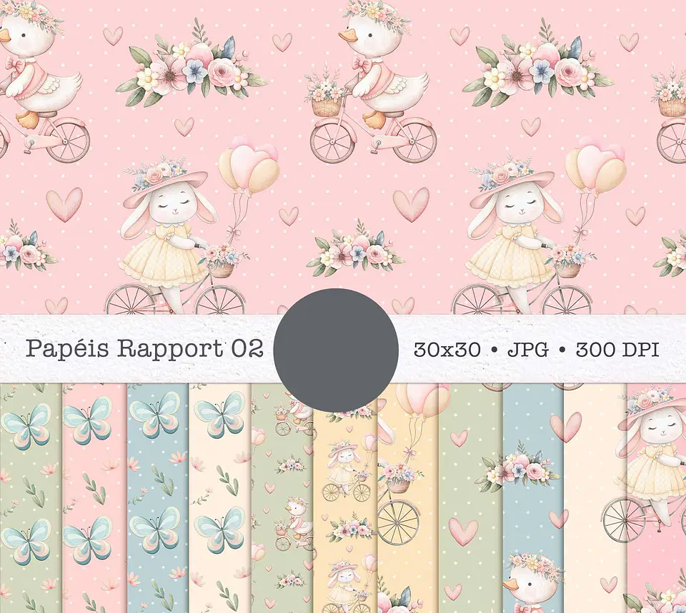 Kit Digital Primaveira Spring Time em Png  4