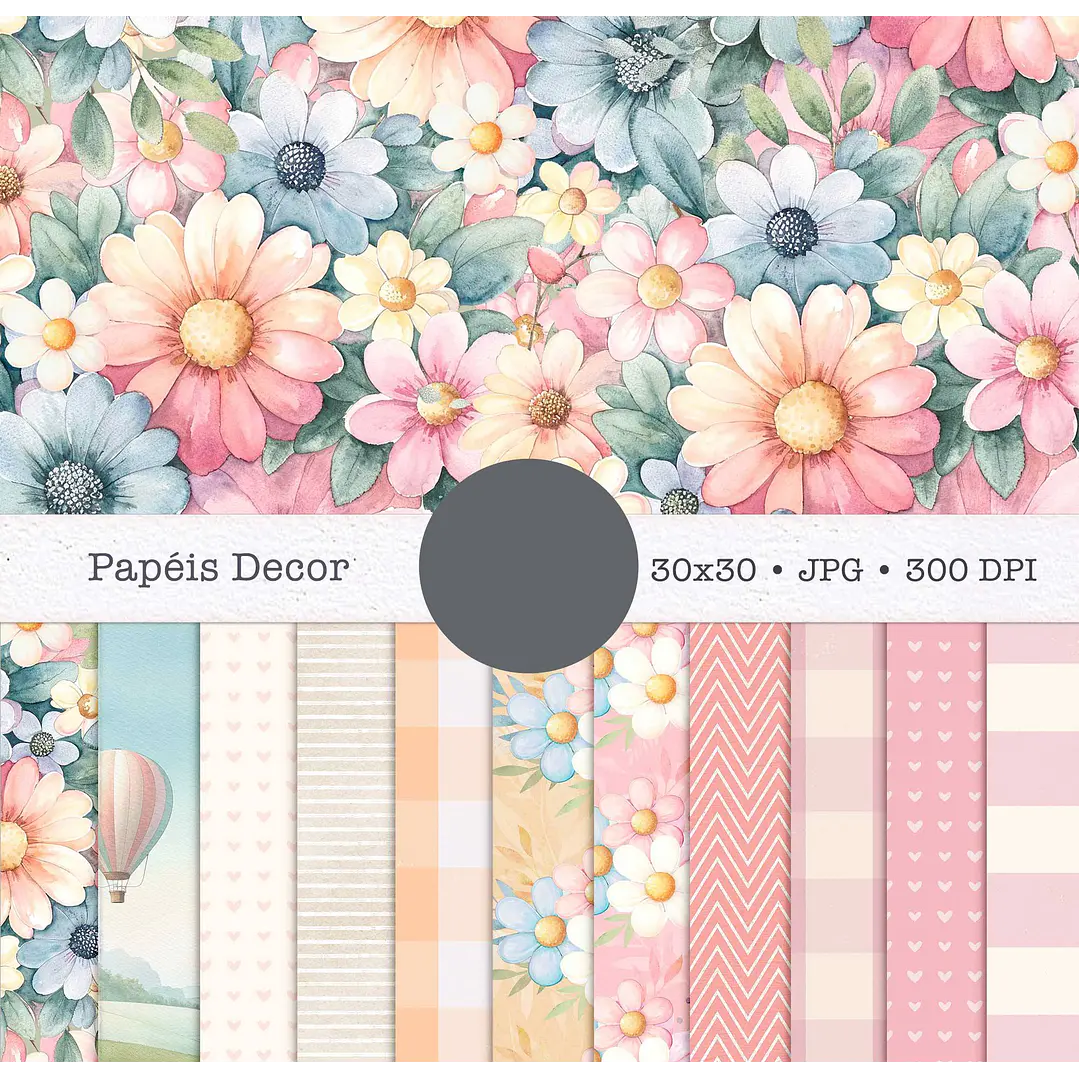 Kit Digital Primaveira Spring Time em Png  5