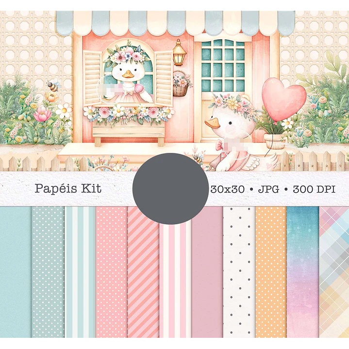 Kit Digital Primaveira Spring Time em Png  6
