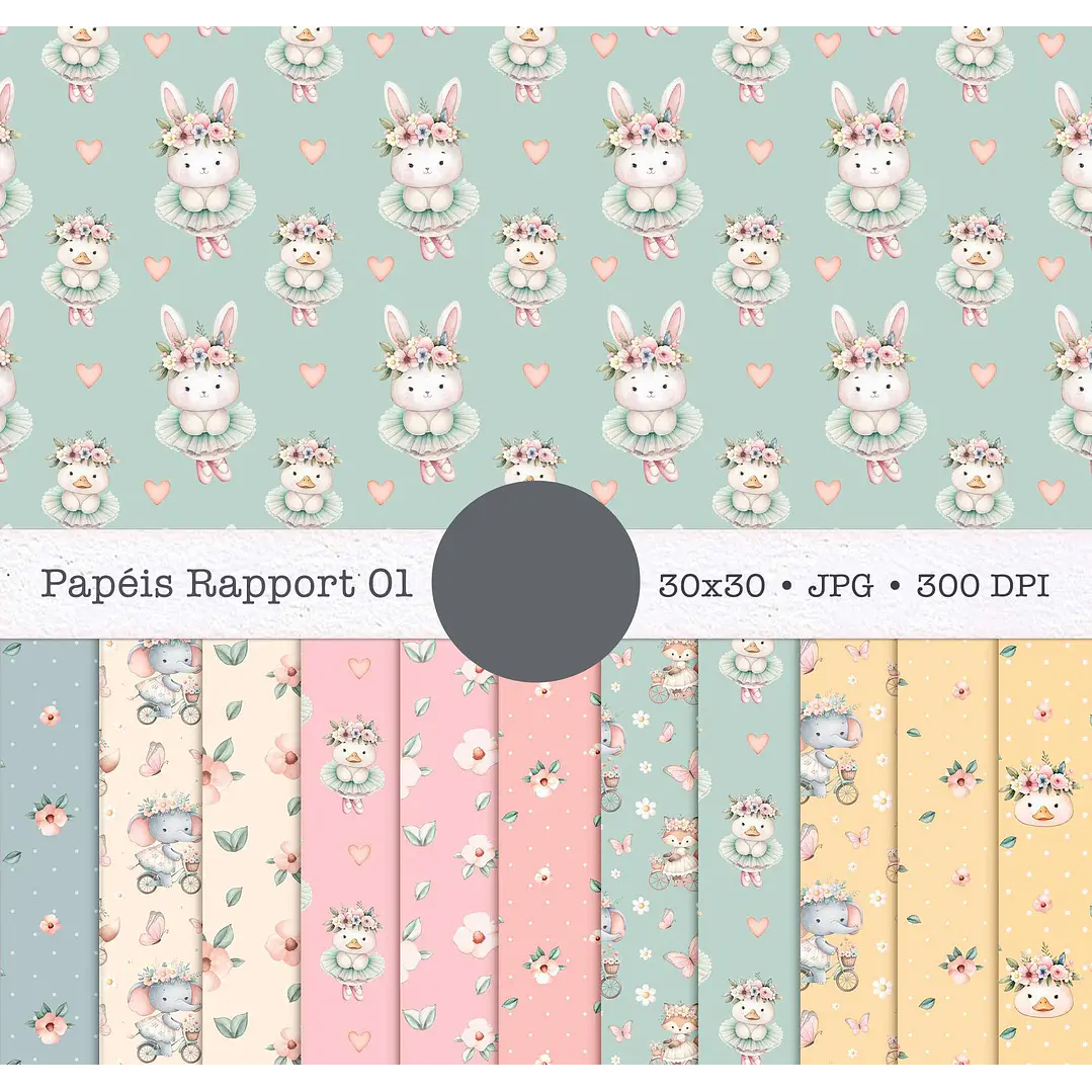 Kit Digital Primaveira Spring Time em Png  7