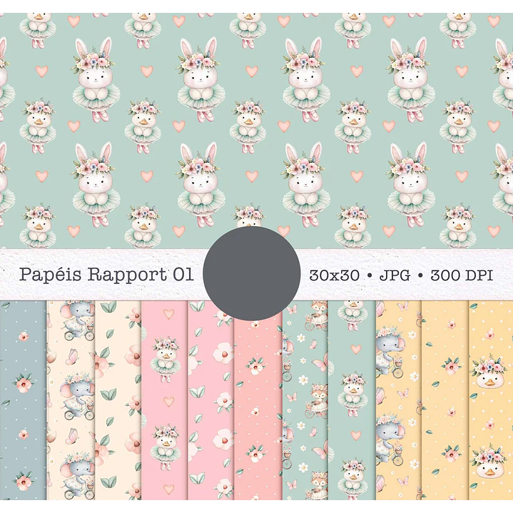 Kit Digital Primaveira Spring Time em Png  7
