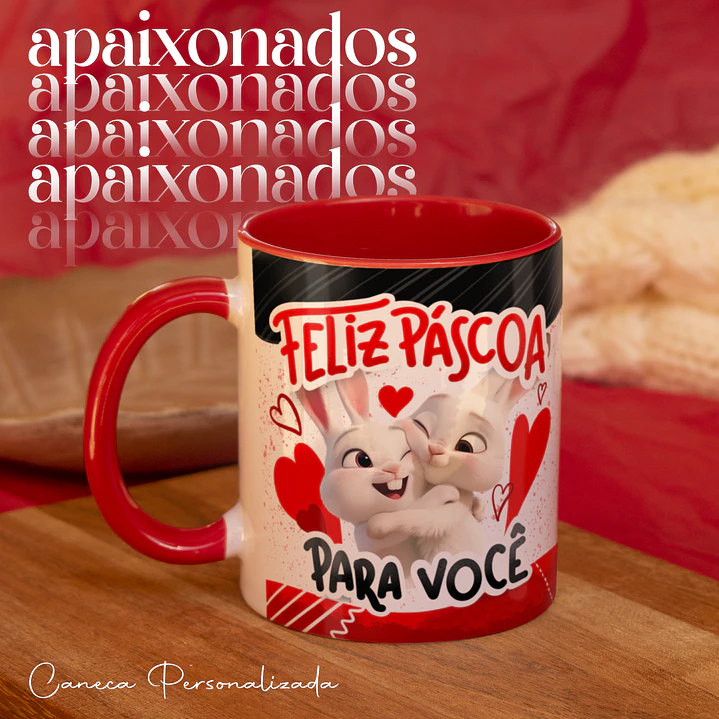 20 Arte para Caneca Páscoa Encantada Arquivo em Png 8