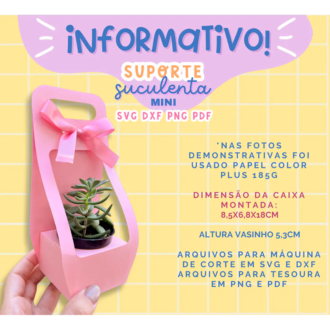 Arquivo de Corte Caixinhas Moldes Limpos para Personalização Pdf 8