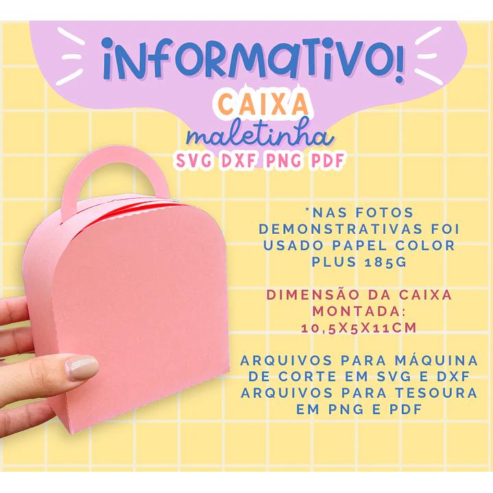 Arquivo de Corte Caixinhas Moldes Limpos para Personalização Pdf 5