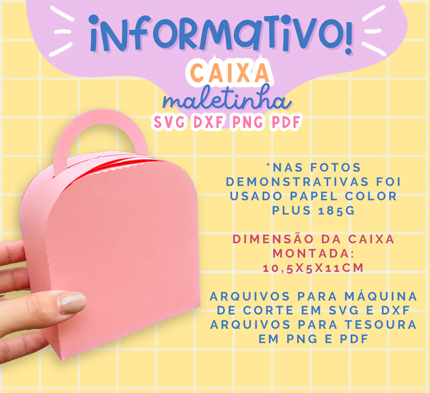Arquivo de Corte Caixinhas Moldes Limpos para Personalização Pdf 5