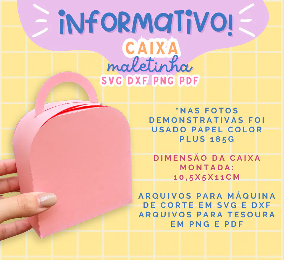 Arquivo de Corte Caixinhas Moldes Limpos para Personalização Pdf 5