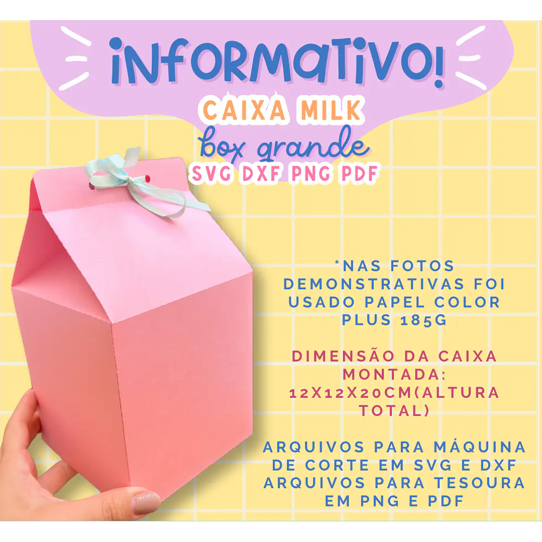Arquivo de Corte Caixinhas Moldes Limpos para Personalização Pdf 4