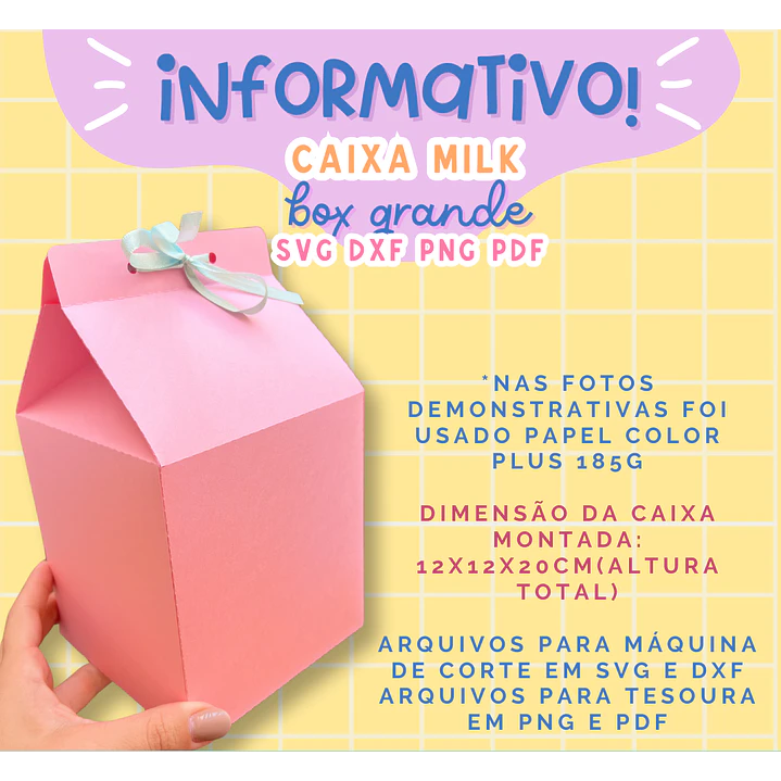 Arquivo de Corte Caixinhas Moldes Limpos para Personalização Pdf 4