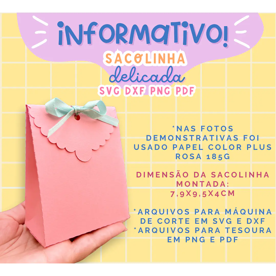 Arquivo de Corte Caixinhas Moldes Limpos para Personalização Pdf 14